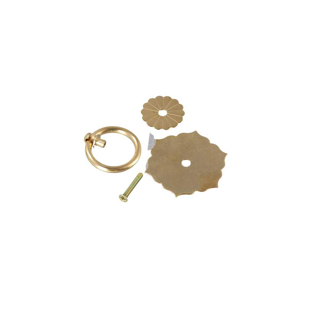 Furniture Hardware Drop Pulls - Pelat Belakang Kabinet dari Kuningan, Perlengkapan