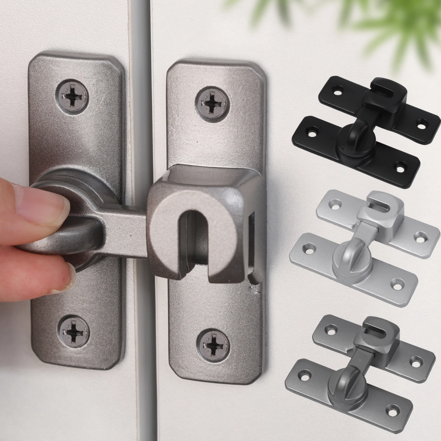 4/1set Kait Pengunci Baja Taha - Furniture Hardware Fitting ulasan dan harga