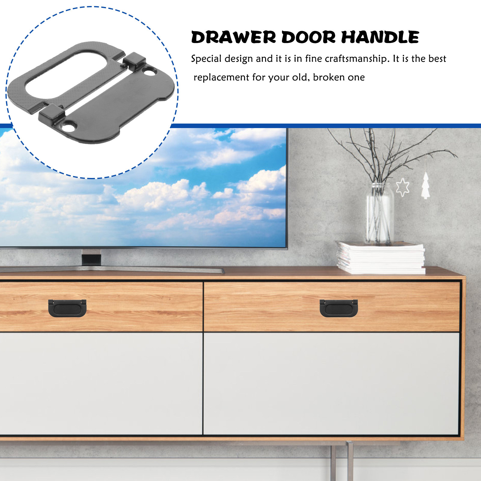 5 buah gagang pintu model ters - Furniture Hardware Lowes ulasan dan harga