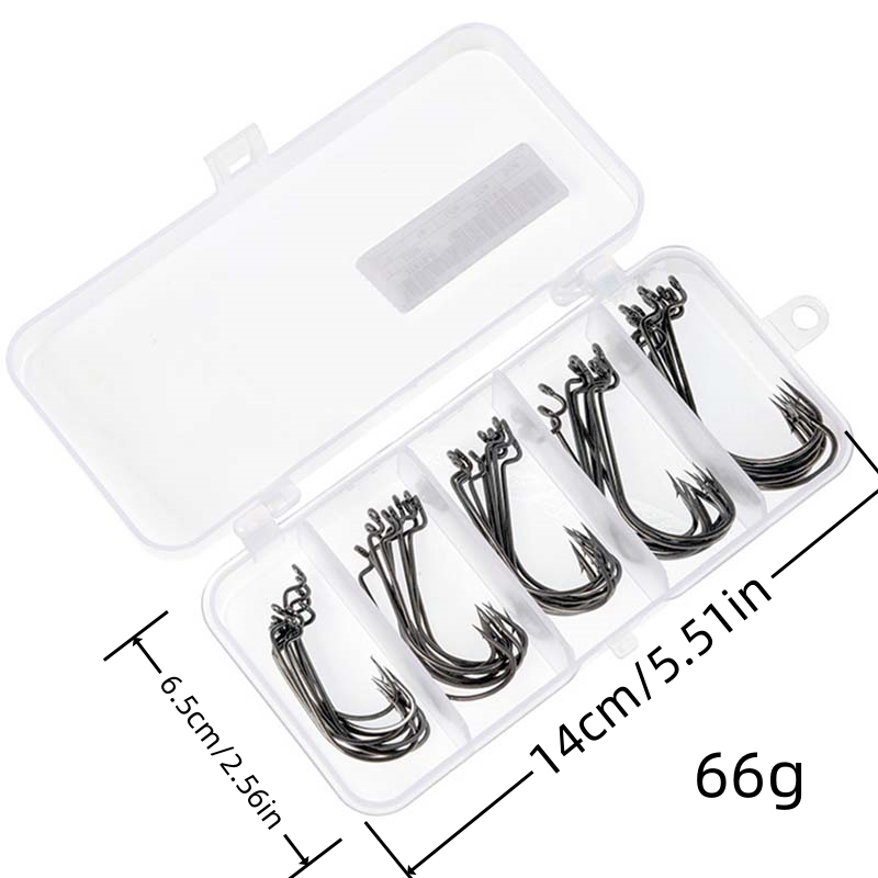 50Pcs/Kotak Kail Pancing Baja  - Furniture Hardware Jig ulasan dan harga