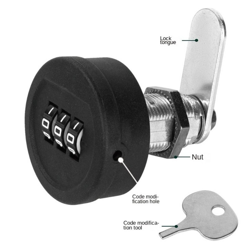 Kunci Kata Sandi Laci 20/30Mm  - Furniture Hardware Manufacturer ulasan dan harga